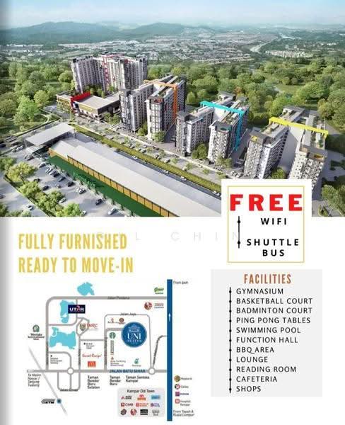 Service Residence for Rent at UniSuites @ Kampar - Gil Chin - PropertyGuru.com.my