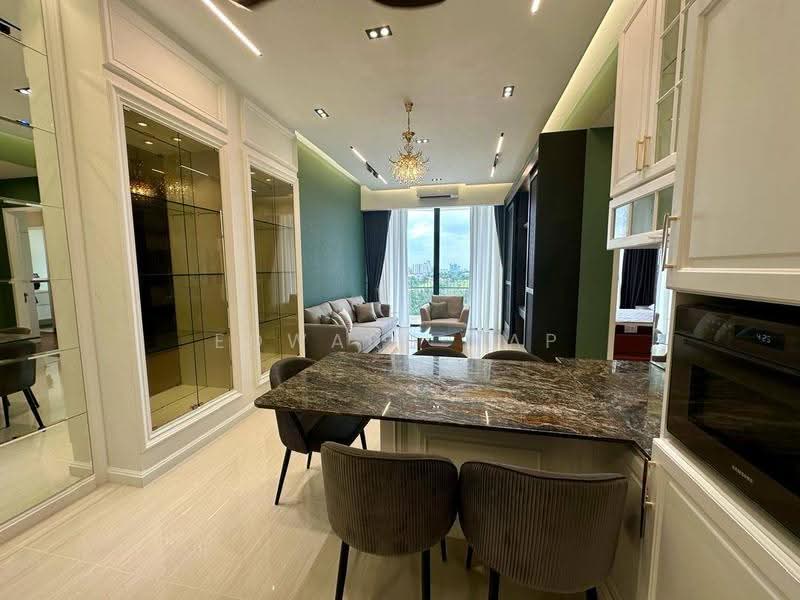 Service Residence for Sale at Senada Residence @ KLGCC Resort - Edward Yap - Living Room - PropertyGuru.com.my