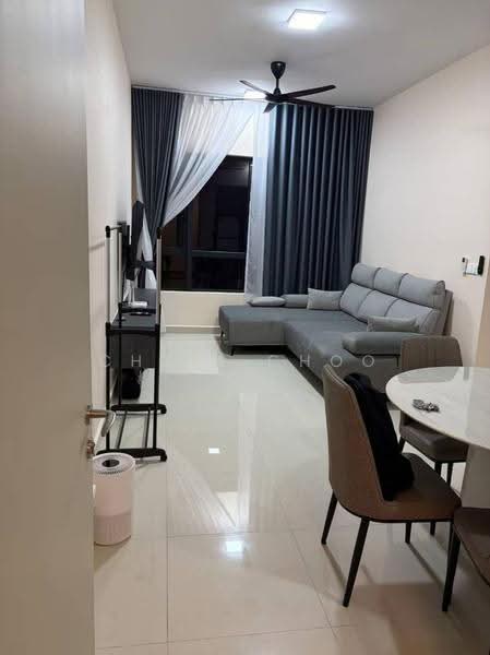 Service Residence for Sale at Quinn Residence - Chris Choo - Living Room - PropertyGuru.com.my