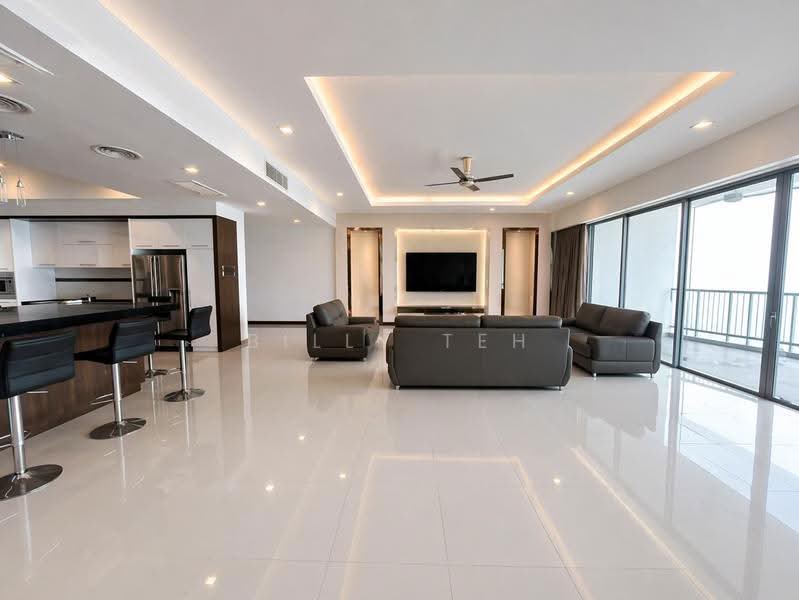 Condominium for Sale at Infinity Beachfront Condominium - Billy Teh - Living Room - PropertyGuru.com.my
