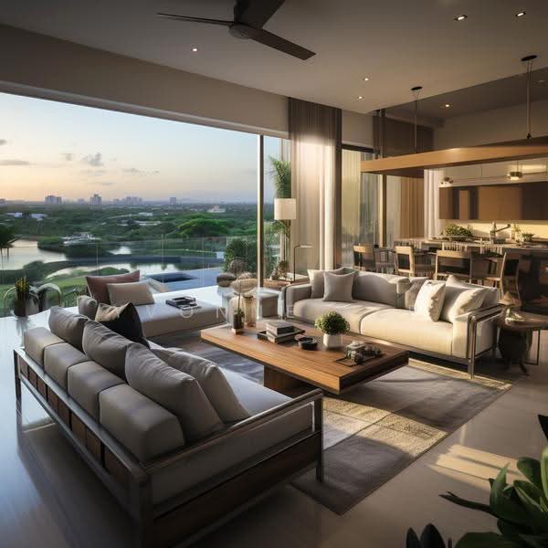 Service Residence for Sale at Trinity Rainfora - Yvonne Yep - Living Room - PropertyGuru.com.my