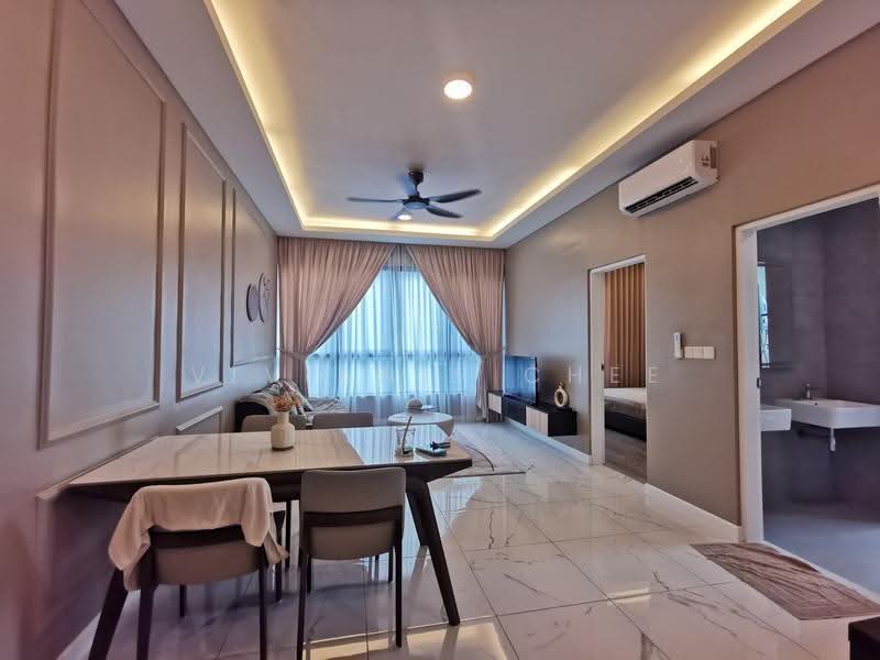 Service Residence for Sale at Cubic Botanical - Vivianie Chee - Living Room - PropertyGuru.com.my
