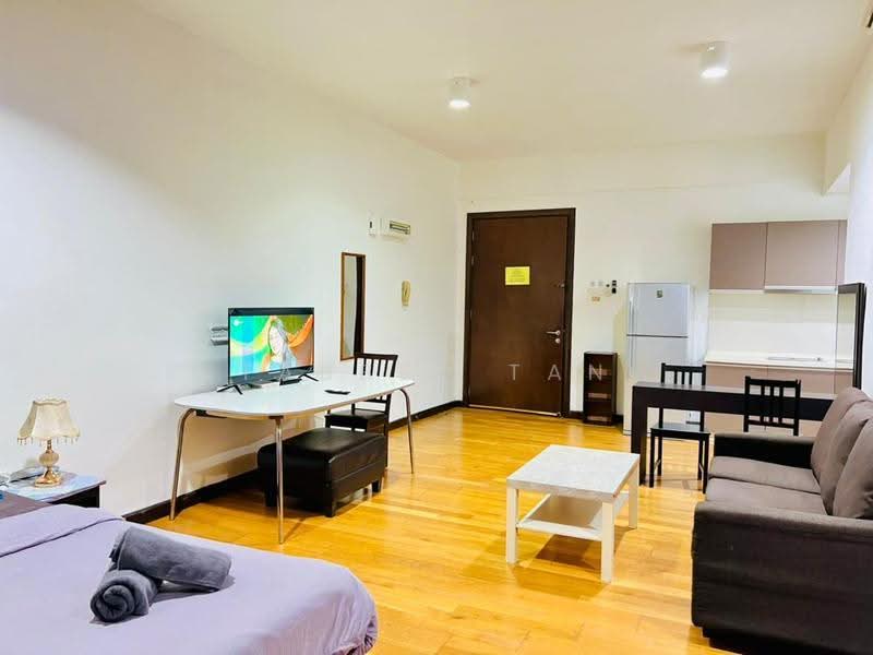 Service Residence for Sale at Regalia Residence - Tabber Tan - Living Room - PropertyGuru.com.my