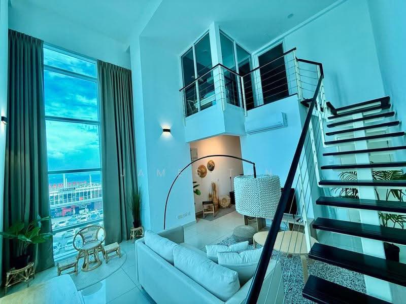 Kediaman Servis untuk Dijual di Maritime Suite - James Tan - Living Room - PropertyGuru.com.my