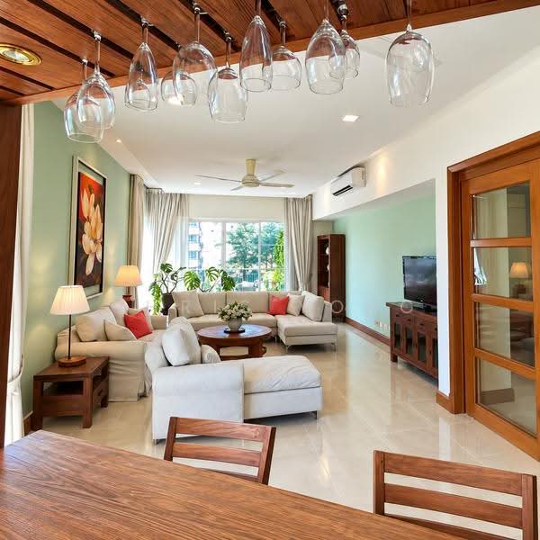 Condominium for Rent at Mont Kiara Aman - Chris Yong - Living Room - PropertyGuru.com.my
