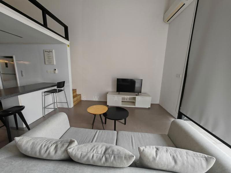 Kediaman Servis untuk Disewa di Establishment Bangsar (Menara Teguh Bangsar) - SW Ang - Living Room - PropertyGuru.com.my