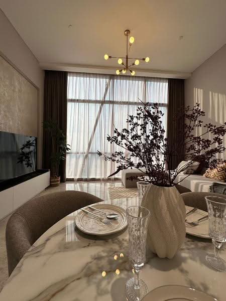 Service Residence for Rent at SO Sofitel Kuala Lumpur Residences - Leo See - Living Room - PropertyGuru.com.my