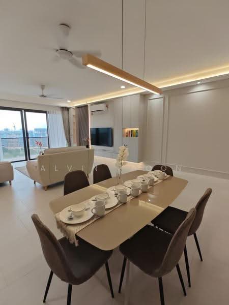 Kediaman Servis untuk Disewa di Jendela Residences - Alvin Phoon - Living Room - PropertyGuru.com.my