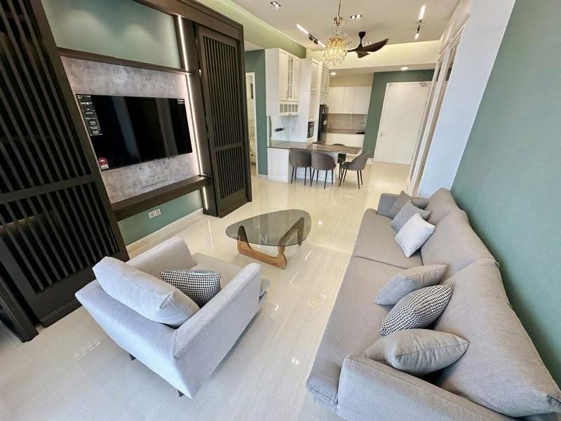 Service Residence for Rent at Senada Residence @ KLGCC Resort - Leon Lee - Living Room - PropertyGuru.com.my