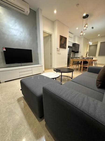 Kediaman Servis untuk Disewa di Lucentia Residences - Rex Tan - Living Room - PropertyGuru.com.my