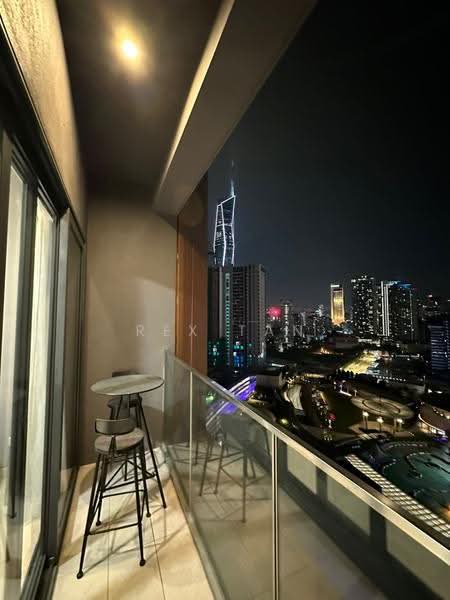 Kediaman Servis untuk Disewa di Lucentia Residences - Rex Tan - Balcony - PropertyGuru.com.my
