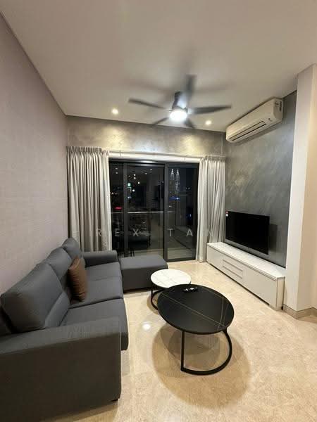 Kediaman Servis untuk Disewa di Lucentia Residences - Rex Tan - Living Room - PropertyGuru.com.my