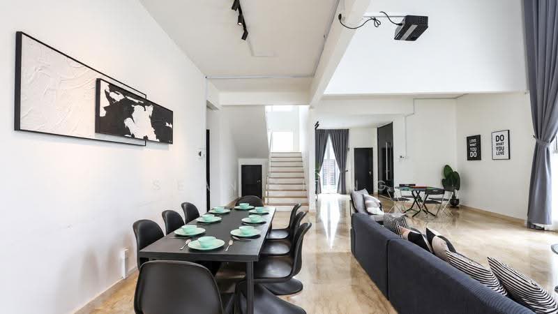 Rumah Berkembar untuk Disewa di Taman Desa Ros (Kajang) - Sean Ch’ng - Living Room - PropertyGuru.com.my