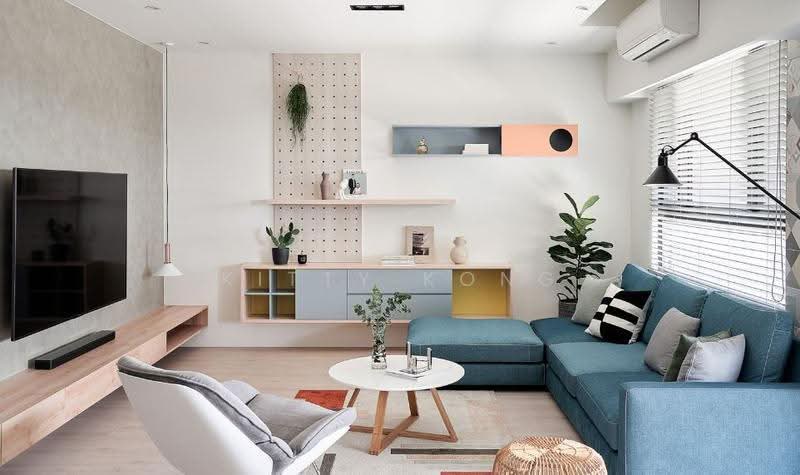 Service Residence for Sale at Helix2 @ PJ South - Kitty Kong - Living Room - PropertyGuru.com.my
