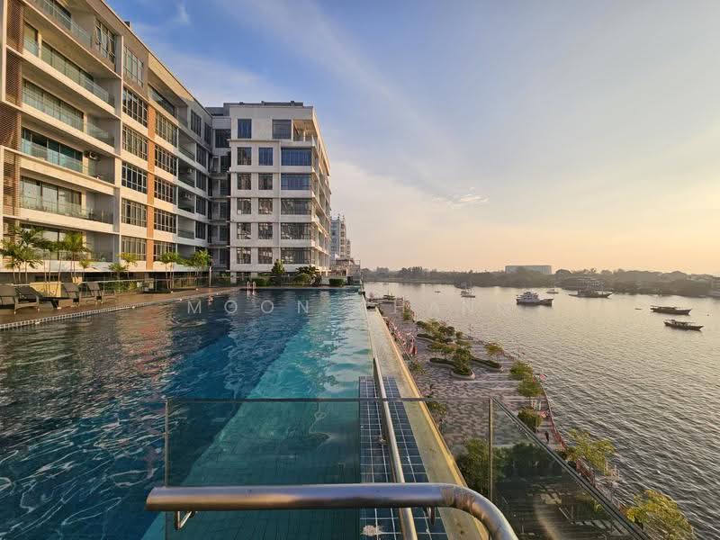 Kondominium untuk Dijual di Pelagos Designer Suites@ Water Front - Moon Chang - Infinity Swimming Pool - PropertyGuru.com.my