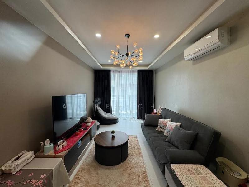 Pangsapuri untuk Dijual di Residensi PR1MA Premier Matang, Kuching, Sarawak - Alfred Chua - Living Room - PropertyGuru.com.my