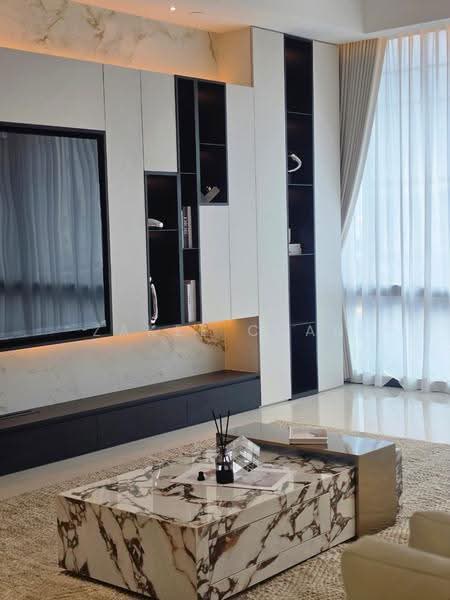 Service Residence for Rent at Pavilion Damansara Heights - Zakee Chan - Living Room - PropertyGuru.com.my