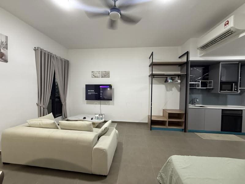 Kediaman Servis untuk Disewa di Mossaz @ Empire City - Roy Cho - Living Room - PropertyGuru.com.my