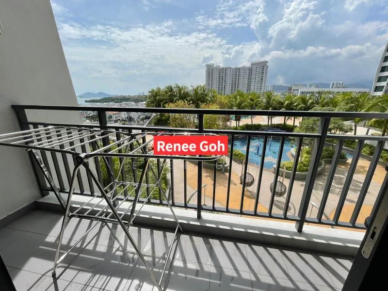 Kondominium untuk Disewa di 3 Residence - Renee Goh - Balcony - PropertyGuru.com.my