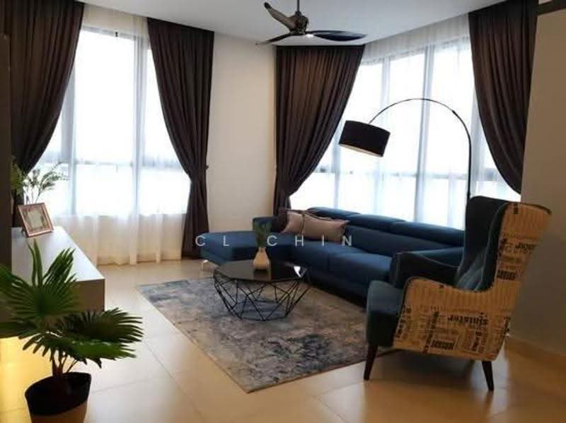 Condominium for Rent at KL Gateway Premium Residences - CL Chin - Living Room - PropertyGuru.com.my