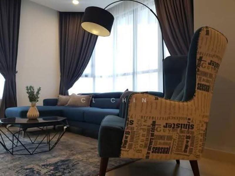 Condominium for Rent at KL Gateway Premium Residences - CL Chin - Living Room - PropertyGuru.com.my