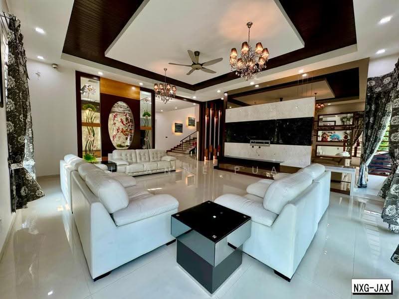 Bungalow House untuk Dijual di Setia Eco Park (Setia Alam) - Joanne Pua - Living Room - PropertyGuru.com.my