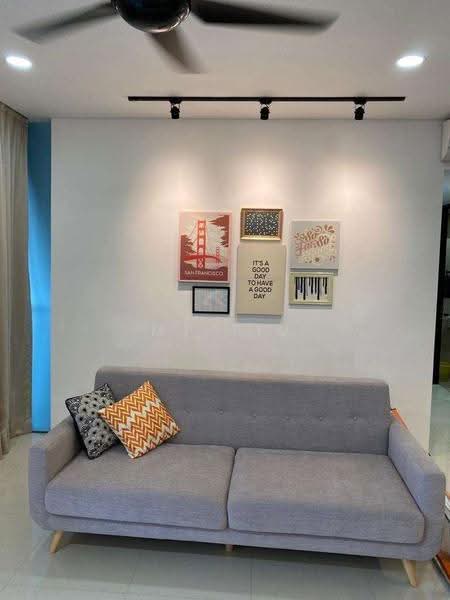 Kondominium untuk Disewa di The Fennel - MT Tiu - Living Room - PropertyGuru.com.my