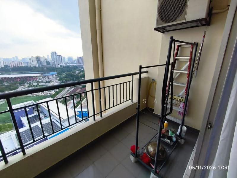 Condominium for Rent at Prima Midah Heights - Sulaiman Saad - Balcony - PropertyGuru.com.my