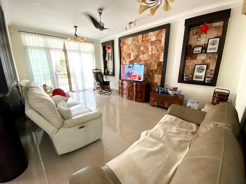 Rumah Berkembar untuk Dijual di Taman Impian Emas (Skudai) - Calvin Lee - Living Room - PropertyGuru.com.my