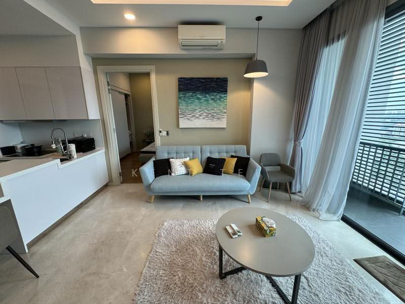 Service Residence for Sale at Vogue Suites One - Kent Tee - Living Room - PropertyGuru.com.my