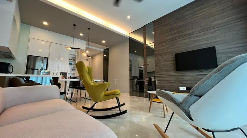 Kediaman Servis untuk Disewa di Vogue Suites One - Kent Tee - Living Room - PropertyGuru.com.my