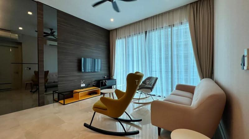 Kediaman Servis untuk Disewa di Vogue Suites One - Kent Tee - Living Room - PropertyGuru.com.my