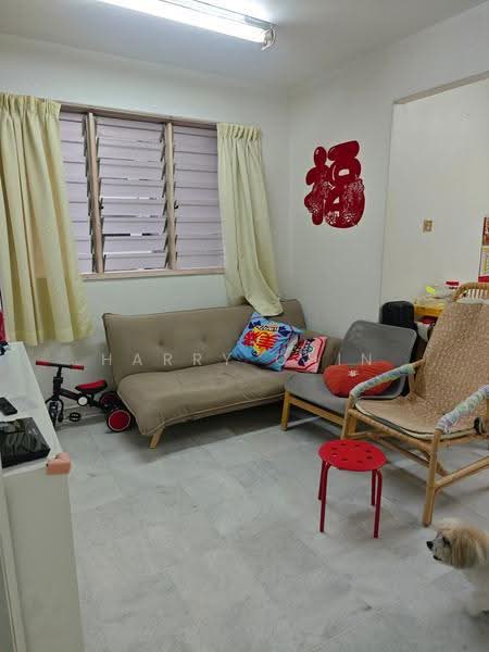 Apartment for Sale at Happy Garden Apartment - Harry Chin - Living Room - PropertyGuru.com.my