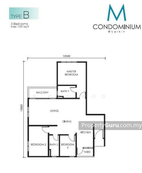 Condominium for Rent at M Condominium @ Larkin - Ricky Woo - PropertyGuru.com.my
