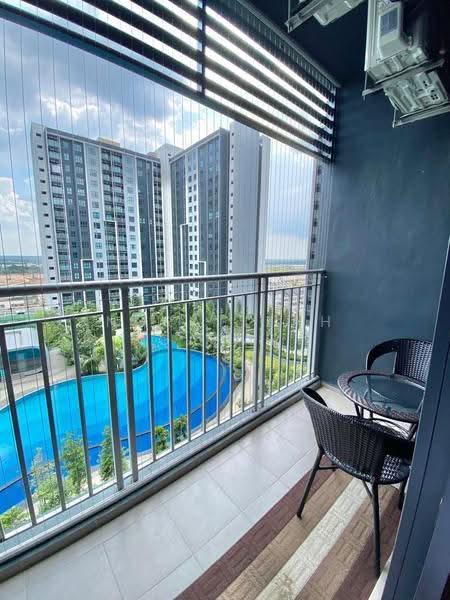 Kediaman Servis untuk Disewa di Maya Bay Residences @ Gamuda Cove - NoraFizah Gapar - Balcony - PropertyGuru.com.my