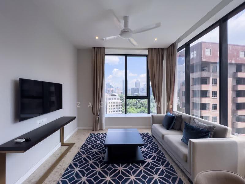 Kediaman Servis untuk Dijual di Pavilion Ceylon Hill - Zach Gan - Living Room - PropertyGuru.com.my