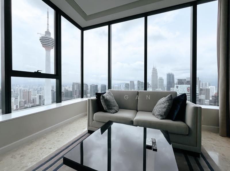 Kediaman Servis untuk Dijual di Pavilion Ceylon Hill - Zach Gan - Living Room - PropertyGuru.com.my