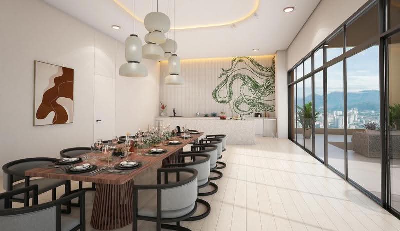 Condominium for Sale at Aosis Mont Kiara - Joanne Tan - Dining Room - PropertyGuru.com.my