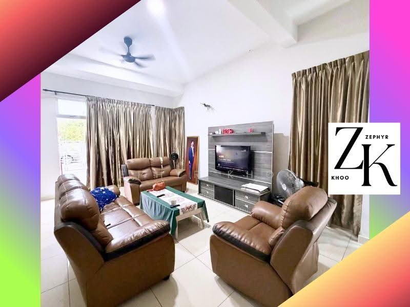 Rumah Kluster untuk Dijual di Taman Nusa Sentral (Iskandar Puteri (Nusajaya)) - Zephyr Khoo - Living Room - PropertyGuru.com.my