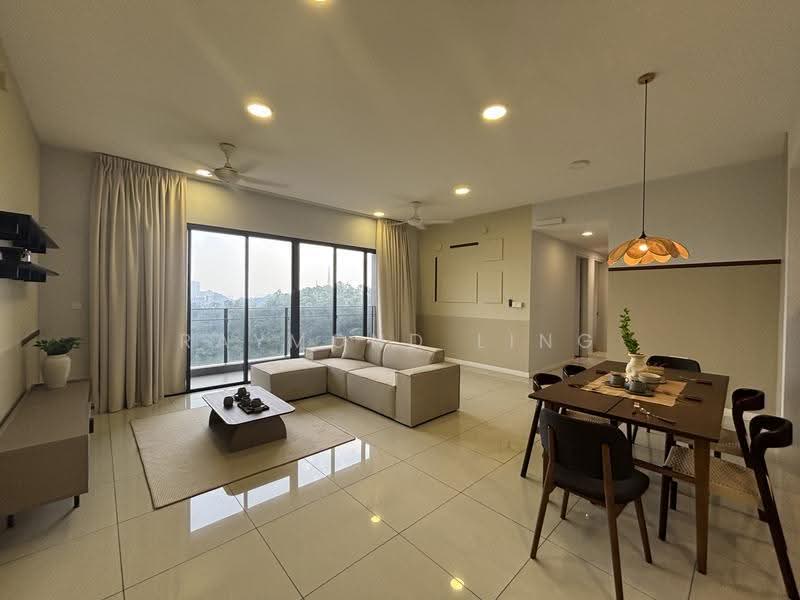Condominium for Rent at Secoya Residence - Raymond Ling - Living Room - PropertyGuru.com.my