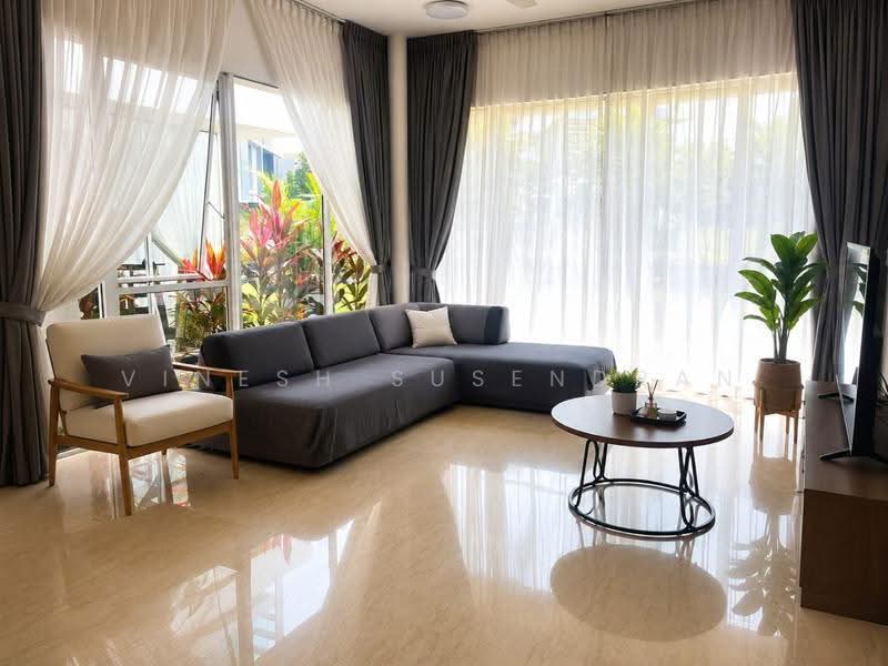 Rumah Berkembar untuk Dijual di East Ledang (Iskandar Puteri (Nusajaya)) - Vinesh Susendran - Living Room - PropertyGuru.com.my