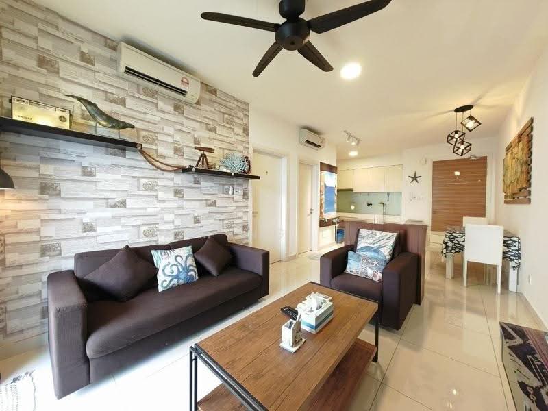 Kediaman Servis untuk Disewa di Teega Suites - Siming Lim - Living Room - PropertyGuru.com.my