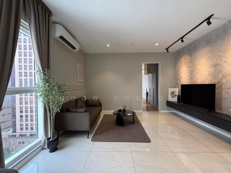 Kediaman Servis untuk Dijual di Quill Residence - Hugo Chong - Living Room - PropertyGuru.com.my
