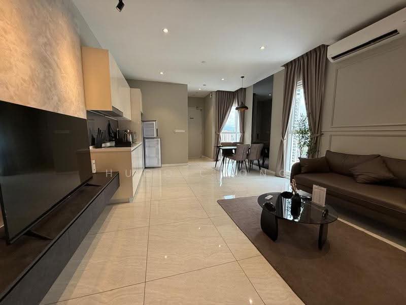 Kediaman Servis untuk Dijual di Quill Residence - Hugo Chong - Living Room - PropertyGuru.com.my