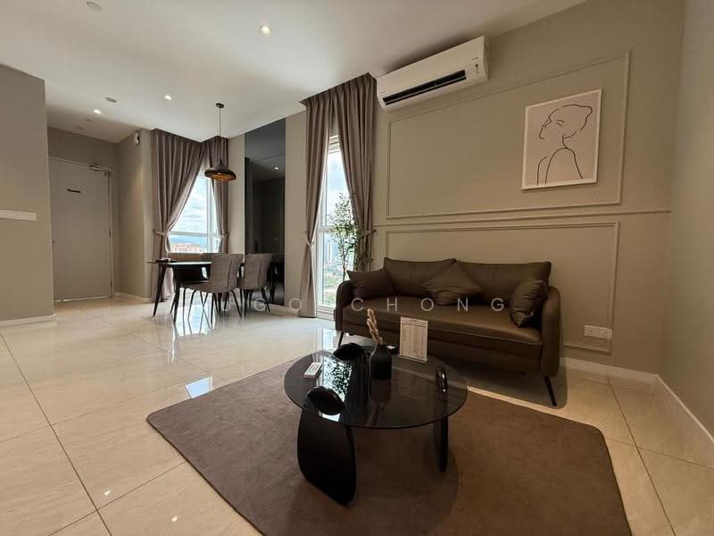 Kediaman Servis untuk Dijual di Quill Residence - Hugo Chong - Living Room - PropertyGuru.com.my