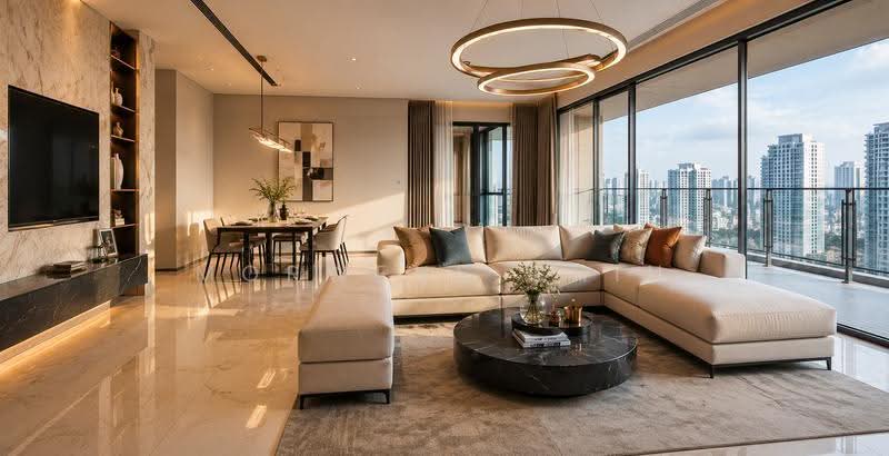 Twin Villas for Sale in Mont Kiara (Kuala Lumpur) - Morwens Chiu - Living Room - PropertyGuru.com.my