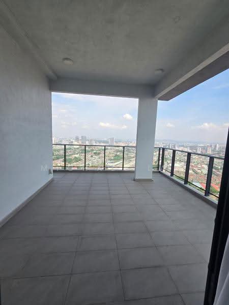 Service Residence for Sale at Megah Rise - Michael Lam - Balcony - PropertyGuru.com.my