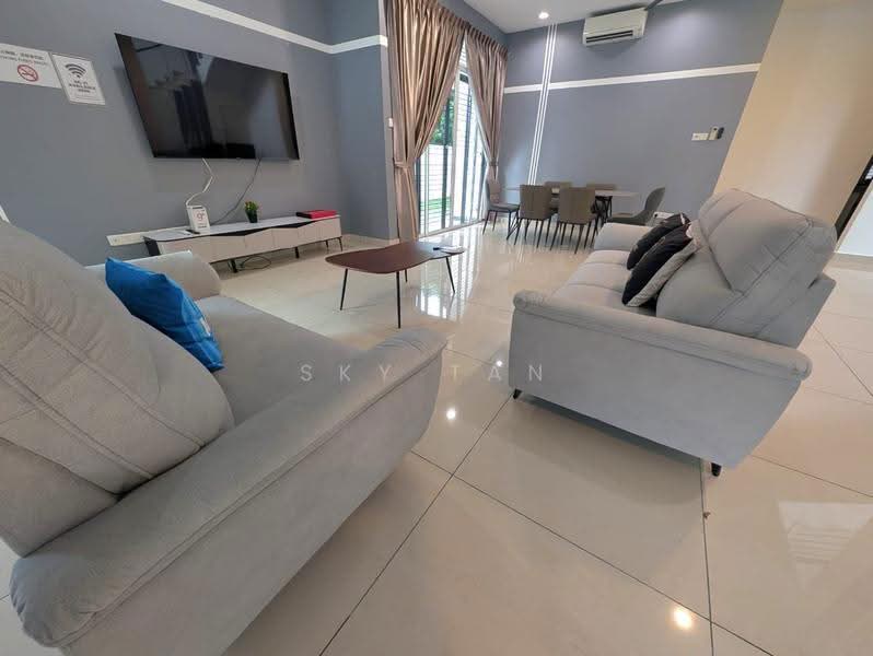 Rumah Berkembar untuk Dijual di Bandar Dato Onn (Tebrau) - Sky Tan - Living Room - PropertyGuru.com.my
