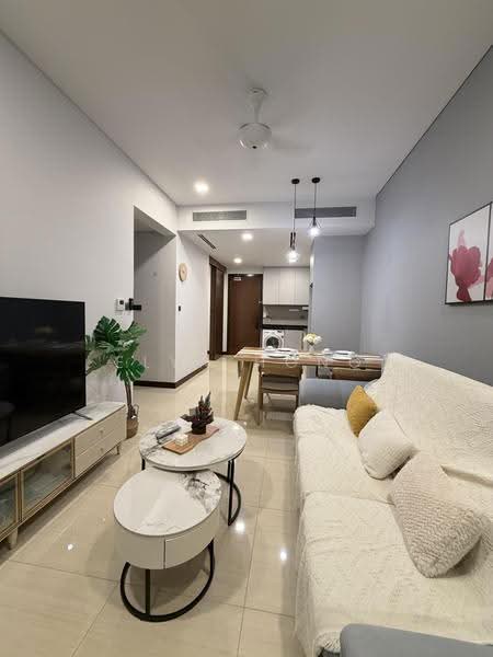 Kediaman Servis untuk Disewa di Puteri Cove Residences - Elyn Hong - Living Room - PropertyGuru.com.my