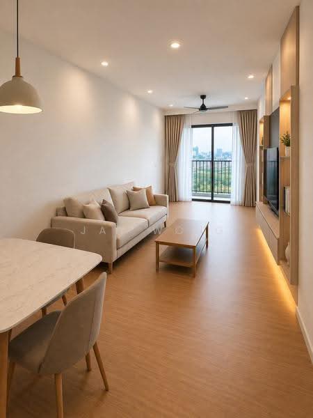 Service Residence for Rent at Residensi Dian II - Jay Wong - Living Room - PropertyGuru.com.my